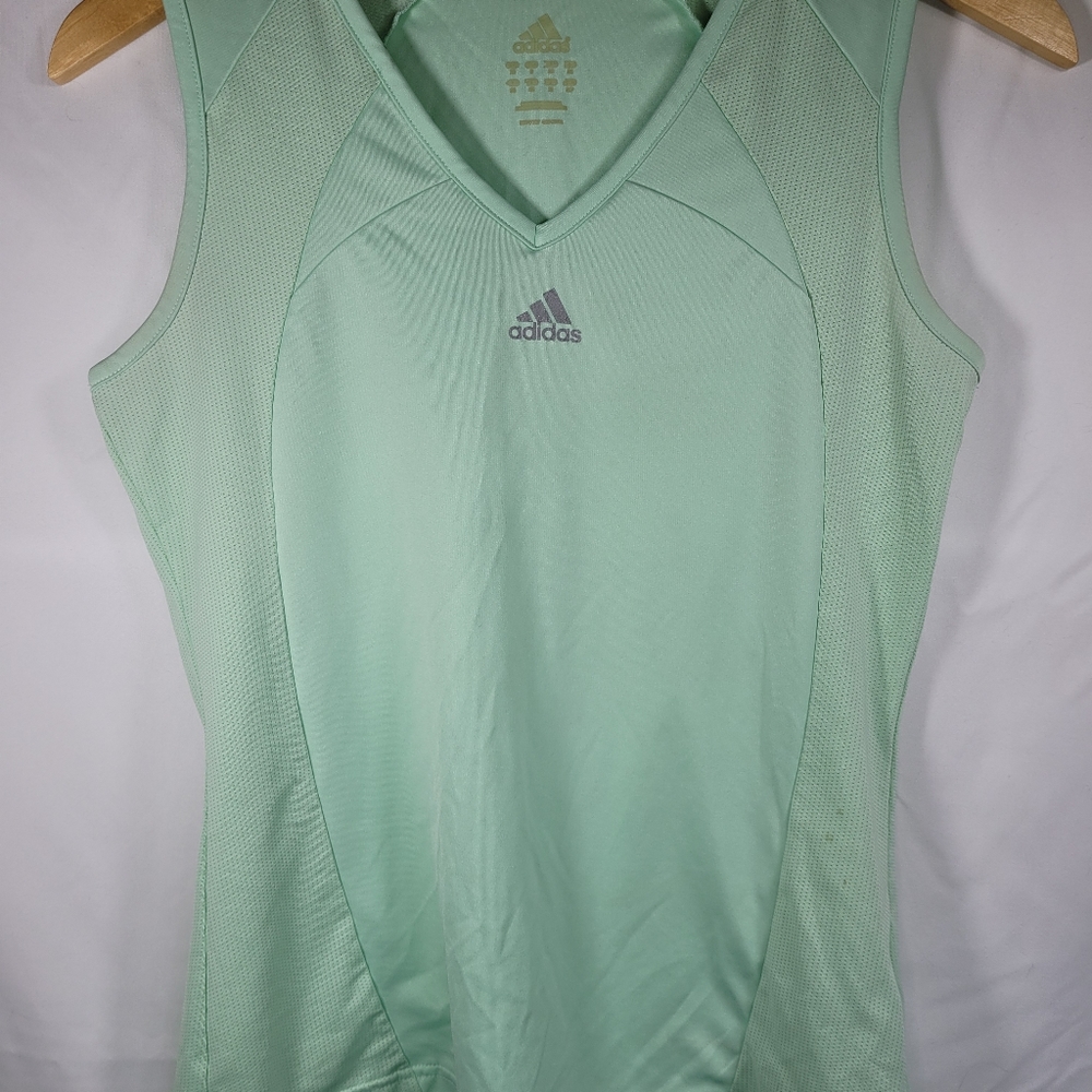 Adidas Women's Small Mint Green Exercise Tank Top